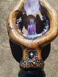Royal Garnet & Amethyst Scepter/Magic Wand $525