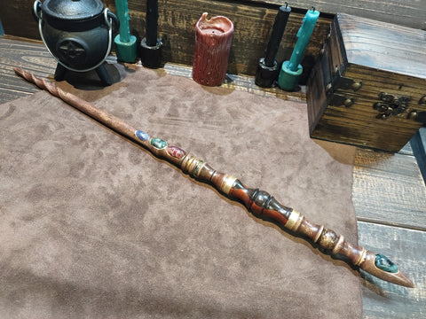 Opulent Jeweled Conductors Magic Wand $450