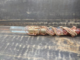 Titan Class Bloodwood and Gold Energy Healing Wand (ver 2.0) $205
