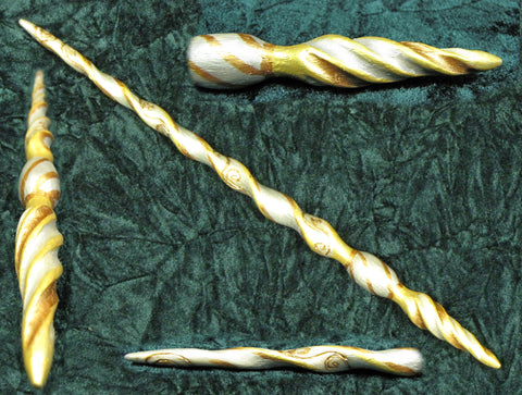 Golden Unicorn Ash Magic Wand