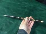 Opal, Tanzanite, Ruby, Wenge, Damascus Style Master Magic Wand $425