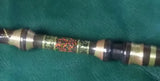 Opal, Tanzanite, Ruby, Wenge, Damascus Style Master Magic Wand $425