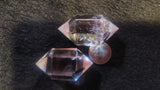 2 Clear Quartz Crystals B04
