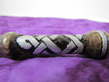 Silver Web Ash Celtic Knot Wand
