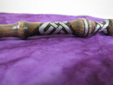 Silver Web Ash Celtic Knot Wand