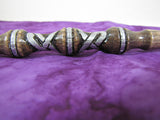Silver Web Ash Celtic Knot Wand