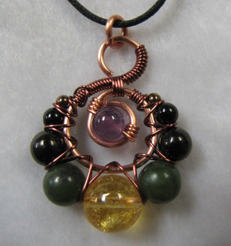 -Return to Earth Amulet- EMF Protection, De-Stress, Energy Protection