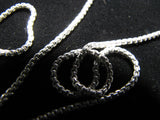 Sterling Silver Box Chain (1.8mm thick) For Pendants