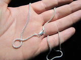 Sterling Silver Box Chain (1.8mm thick) For Pendants