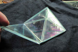 Glass Pyramid (medium 3.5 inch base)
