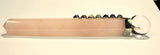 Rose Quartz and Clear Quartz Chakra Healing Wand  $125