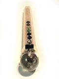 Rose Quartz and Clear Quartz Chakra Healing Wand  $125