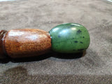 Jade and Jatoba Spiral Magic Wand $250