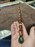 Jade and Jatoba Spiral Magic Wand $250