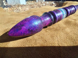 Pink Tourmaline, Opal, Lapis, Malachite, Maple Nebula Magic Wand $225
