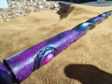 Pink Tourmaline, Opal, Lapis, Malachite, Maple Nebula Magic Wand $225