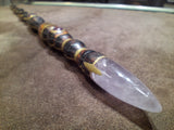 Star Sapphire, Ruby, Amethyst, Ash, Brass, Pheonix Fire Magic Wand