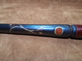 Red Agate, Maple, Red Leather Pheonix Fire Wand