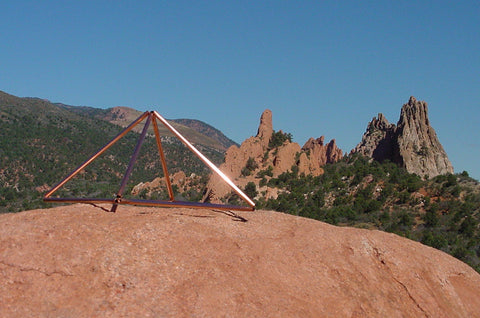 12inch Base Copper Pyramid