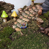 Gold, Silver, Tanzanite, Emerald, Peridot, Kyanite, and Amethyst Spiral Pendant