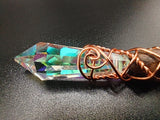Rainbow Prism Oak Magic Wand (brown shaft) W28
