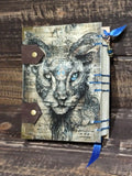 Creature hand bound journal/sketch book/grimoire $85