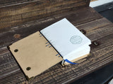 Creature hand bound journal/sketch book/grimoire $85