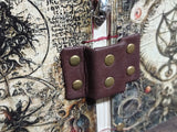 Brown Leather Skull Journal/Sketchbook/Grimoire $80