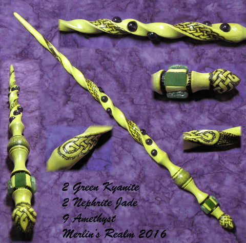 astral Kyanite magic wand