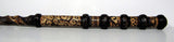 Wood-burned Spiral Maple Magic Wand