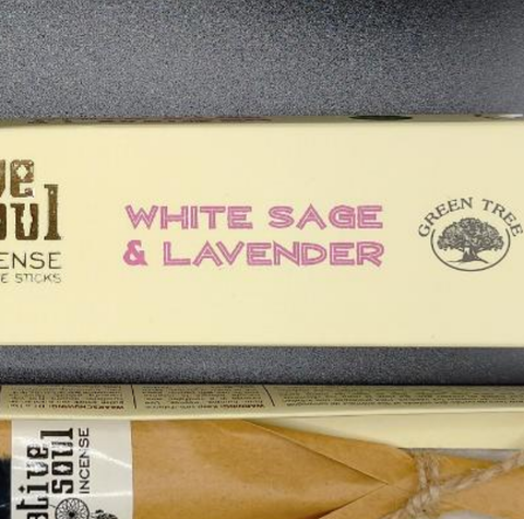 White Sage & Lavender Native Soul Incense