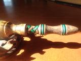 Malachite, Lapis, Marblewood, Maple Inlay Magic Wand