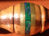 Malachite, Lapis, Marblewood, Maple Inlay Magic Wand