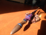 Lapis Inlay Alder Magic Wand