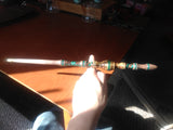 Malachite, Lapis, Marblewood, Maple Inlay Magic Wand