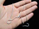 Sterling Silver Box Chain (1.8mm thick) For Pendants