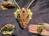 Garnet Master Dragon Talisman $795