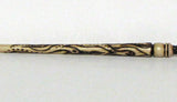 Spirit Flame Wood-burned Pocket Magic Wand