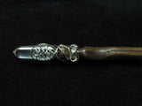 Clear Crystal Oak Magic Wand (brown shaft) #W12B