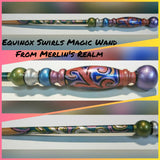 Equinox Swirls Magic Wand $39