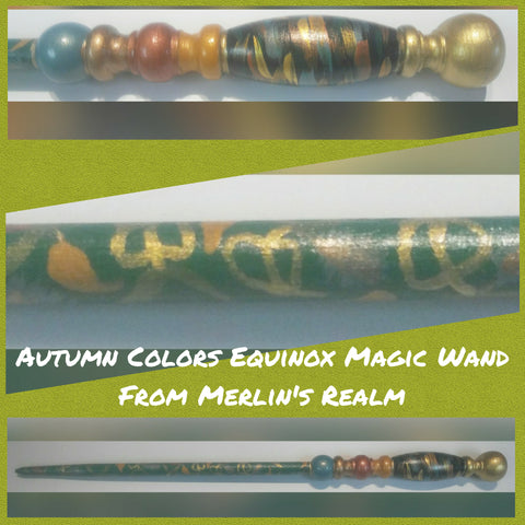 Autumn Colors Equinox Magic Wand $55